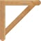 Ekena Millwork Traditional Craftsman Rough Sawn Bracket, Western Red Cedar, 4"W x 32"D x 32"H BKT04X32X32TRA04RWR - alternate 2
